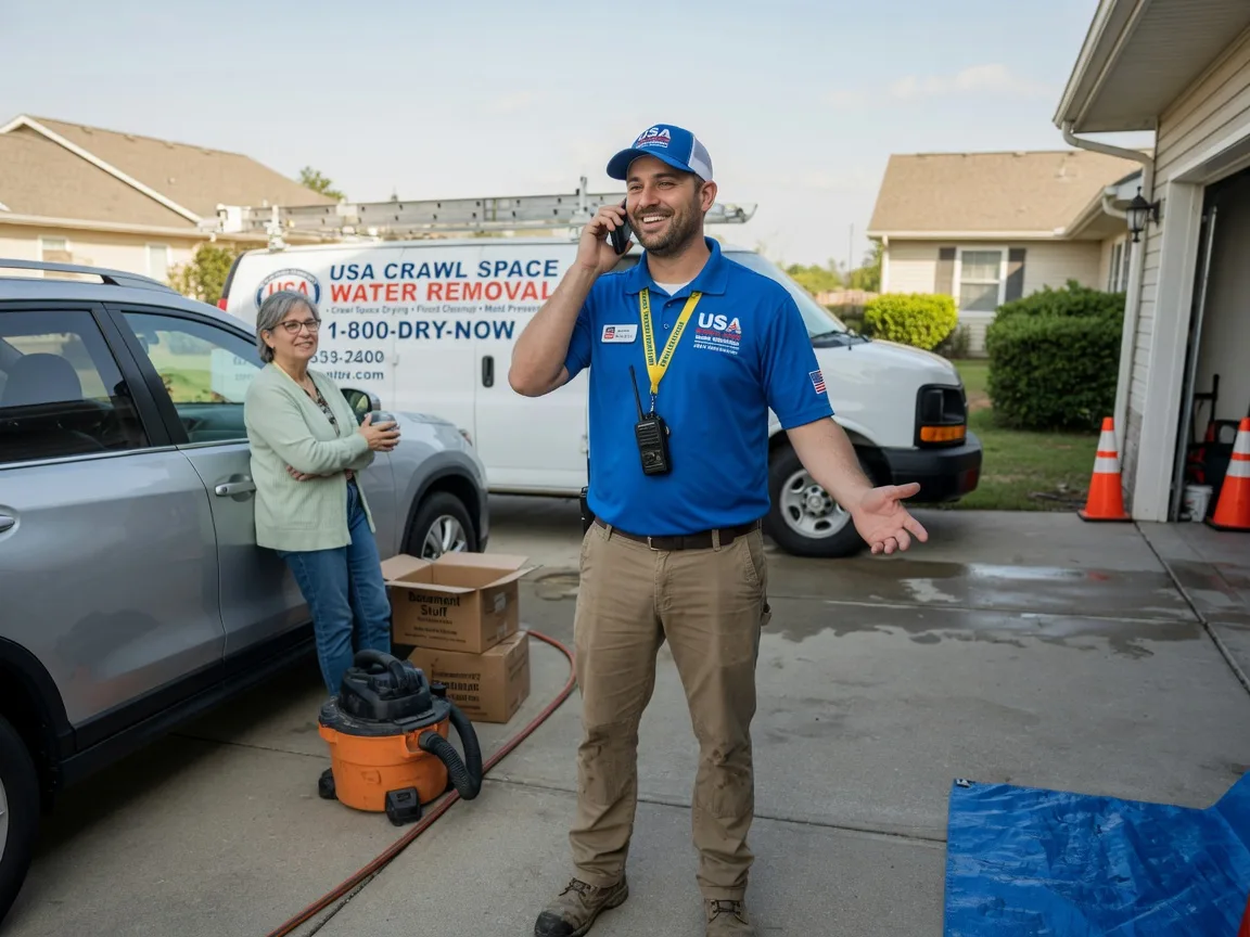 Crawl Space Water Removal Vera, OK FAQs